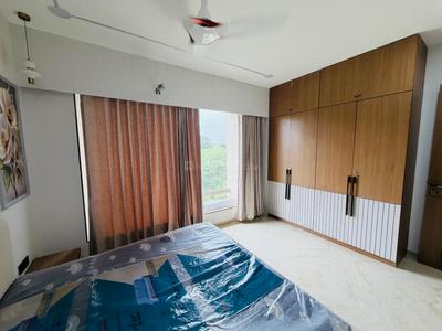Bedroom Image of 2450 Sq.ft 3 BHK Apartment / Flat for rent in Radhe Infinity, Kudasan Gandhinagar for Rs. 55000