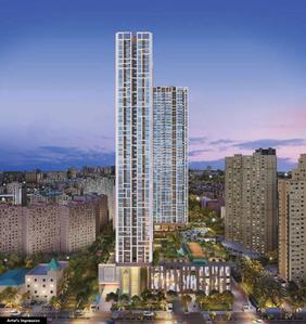 Image of 768 Sq.ft 2 BHK Apartment / Flat for sale in Dosti Eastern Bay, Antop Hill, Mumbai for Rs. 35500000