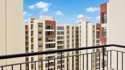 Balcony Image of 1299 Sq.ft 2 BHK Apartment / Flat for sale in MJR Clique Hercules, Electronic City Bengaluru for Rs. 12000000
