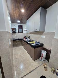 Kitchen Image of 900 Sq.ft 2 BHK Builder Floor for rent in Lajpat Nagar New Delhi for Rs. 45200