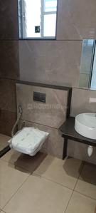 Bathroom Image of 1450 Sq.ft 3 BHK Apartment / Flat for sale in Darshanam King Square, New Gotri Vadodara for Rs. 7951000