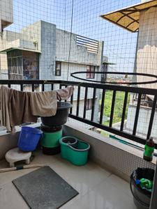Balcony Image of 1290 Sq.ft 2 BHK Apartment / Flat for rent in New Maninagar Ahmedabad for Rs. 20000