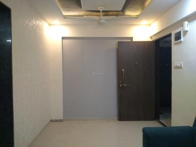 Living Room Image of 583 Sq.ft 1 BHK Apartment / Flat for rent in Thakur Galaxy, Boisar Mumbai for Rs. 13000