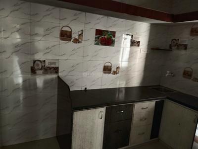 Kitchen Image of 650 Sq.ft 1 BHK Independent House for rent in Vastral Ahmedabad for Rs. 12000
