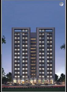 Image of 1100 Sq.ft 2 BHK Apartment / Flat for sale in Rushabh Heights, Vasna, Ahmedabad for Rs. 8800000
