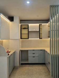 Kitchen Image of 810 Sq.ft 3 BHK Apartment / Flat for sale in Dream Ultra Luxury by Dream Home Buildtech, Palam New Delhi for Rs. 7500001