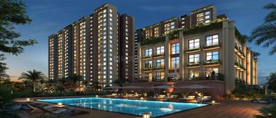 Image of 876 Sq.ft 2 BHK Apartment / Flat for sale in Urbanrise Spring Tide, Chettipunyam, Chennai for Rs. 5920124