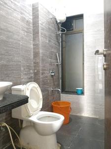 Common Bathroom Image of 1250 Sq.ft 3 BHK Apartment / Flat for rent in ACME Ozone, Thane West Thane for Rs. 53000