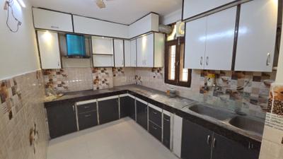 Kitchen Image of 1015 Sq.ft 3 BHK Builder Floor for rent in Palam New Delhi for Rs. 25500