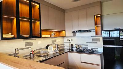 Kitchen Image of 1200 Sq.ft 2 BHK Apartment / Flat for rent in Chevayur Kozhikode for Rs. 45000
