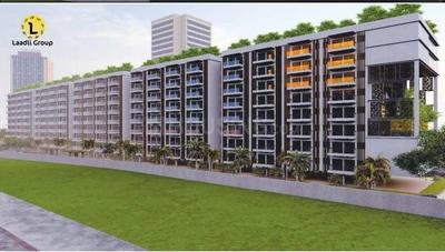Image of 1231 Sq.ft 2 BHK Apartment / Flat for sale in Chhatikara, Vrindavan for Rs. 11079000