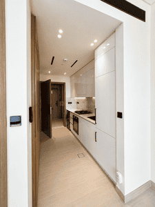 Kitchen Image of 348 Sq.ft 1 RK Apartment / Flat for sale in Jumeirah Village Dubai for Rs. 16964180