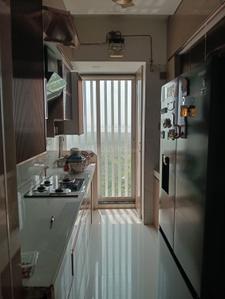 Kitchen Image of 1061 Sq.ft 2 BHK Apartment / Flat for sale in Bhairaav Goldcrest Residency, Ghansoli Navi Mumbai for Rs. 21000000