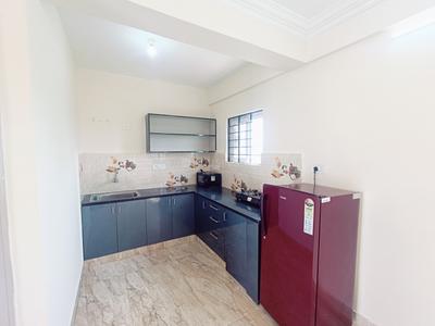 Kitchen Image of 1250 Sq.ft 2 BHK Builder Floor for rent in BTM Layout Bengaluru for Rs. 45000