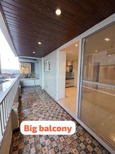 Balcony Image of 1300 Sq.ft 3 BHK Apartment / Flat for rent in Nakshatra Township, Awadhpuri Bhopal for Rs. 20000