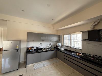 Kitchen Image of 2500 Sq.ft 3 BHK Apartment / Flat for rent in HBR Layout Bengaluru for Rs. 90000