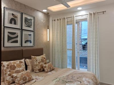Bedroom Image of 850 Sq.ft 3 BHK Builder Floor for rent in Dwarka Mor New Delhi for Rs. 31000
