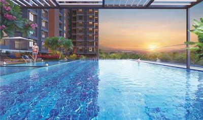Image of 1197 Sq.ft 2 BHK Apartment / Flat for sale in Park West, Kiwale, Pune for Rs. 8200000