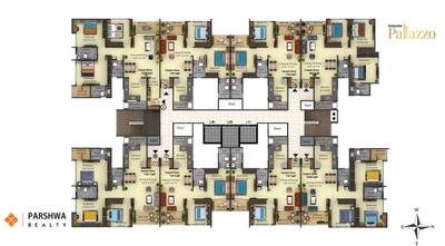 Image of 1012 Sq.ft 2 BHK Apartment / Flat for sale in Gawdewadi, Pune for Rs. 6500000
