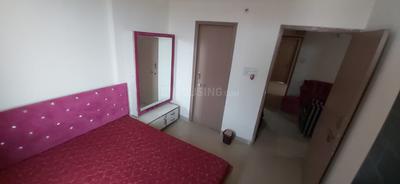 Bedroom Image of 1000 Sq.ft 1 BHK Builder Floor for rent in Chugh Grande Exotica Aura I, Bicholi Hapsi Indore for Rs. 17000