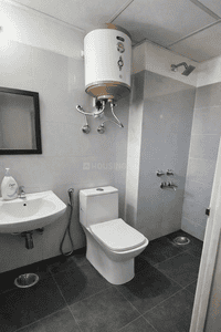 Bathroom Image of 600 Sq.ft 2 BHK Apartment / Flat for sale in Baberpur Mandi Panipat for Rs. 4800000