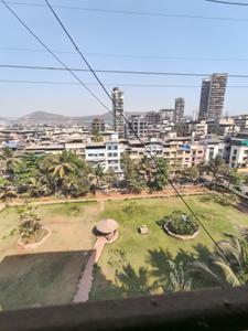 Balcony Image of 615 Sq.ft 1 BHK Apartment / Flat for sale in Airoli Navi Mumbai for Rs. 8900000