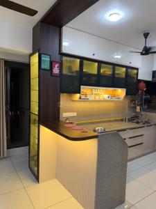 Kitchen Image of 1550 Sq.ft 3 BHK Apartment / Flat for rent in Kaveri Soham Vivanta, Shilaj Ahmedabad for Rs. 33500