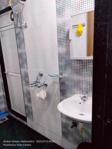 Bathroom Image of 970 Sq.ft 2 BHK Apartment / Flat for rent in Om Paraiso, Padle Gaon Thane for Rs. 22000