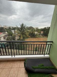 Balcony Image of 1350 Sq.ft 2 BHK Apartment / Flat for rent in Whitefield Bengaluru for Rs. 44000