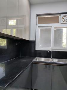 Kitchen Image of 380 Sq.ft 1 RK Builder Floor for rent in Sector 41 Gurgaon for Rs. 30000