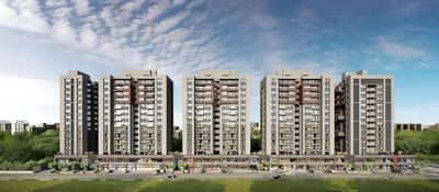 Image of 1233 Sq.ft 3 BHK Apartment / Flat for sale in Laxmi Azzaro, Gota, Ahmedabad for Rs. 10575000