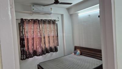 Bedroom Image of 650 Sq.ft 1 BHK Apartment / Flat for rent in Adani Aangan, Shantigram Ahmedabad for Rs. 23200