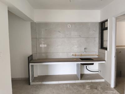 Kitchen Image of 1500 Sq.ft 3 BHK Apartment / Flat for sale in Saanvi Nirman Estella, Bopal Ahmedabad for Rs. 7500000