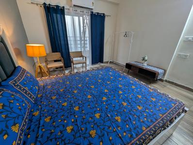 Bedroom Image of Lavender Nest Smart Sharing Pg in Knowledge Park 4, Greater Noida