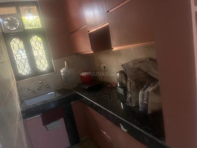 Kitchen Image of 700 Sq.ft 1 BHK Builder Floor for sale in Vaishali Ghaziabad for Rs. 4500000