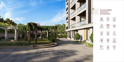 Image of 2313 Sq.ft 3 BHK Apartment / Flat for sale in Harvy Ideal Ixora, Chharodi, Ahmedabad for Rs. 13200000
