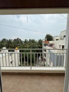 Balcony Image of 1300 Sq.ft 3 BHK Builder Floor for rent in K R Puram Bengaluru for Rs. 38500