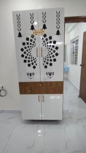 Pooja Room Image of 1161 Sq.ft 2 BHK Apartment / Flat for rent in Grihavarsha Serenity 7, Ambedhkar Colony Tirupathi for Rs. 18000