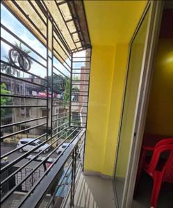 Balcony Image of 850 Sq.ft 2 BHK Apartment / Flat for rent in Behala Kolkata for Rs. 25000