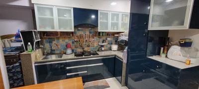 Kitchen Image of 1440 Sq.ft 3 BHK Apartment / Flat for sale in Sun Southrayz, South Bopal Ahmedabad for Rs. 8800000