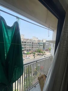 Balcony Image of 1140 Sq.ft 2 BHK Apartment / Flat for rent in Sheladia Poornam Residency, Kudasan Gandhinagar for Rs. 20500