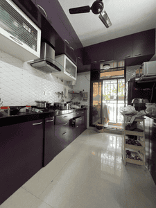 Kitchen Image of 960 Sq.ft 2 BHK Apartment / Flat for sale in Platinum Galaxy, Vasai West Vasai for Rs. 8400000