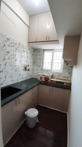 Kitchen Image of 700 Sq.ft 1 BHK Builder Floor for rent in Mahadevapura Bengaluru for Rs. 27600