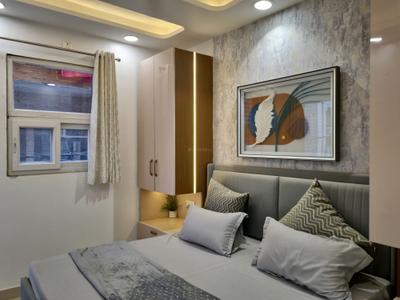 Bedroom Image of 1200 Sq.ft 4 BHK Apartment / Flat for sale in Hans Builders Floor, Hastsal New Delhi for Rs. 7500000