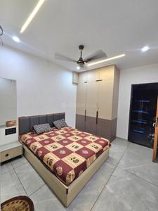 Bedroom Image of 450 Sq.ft 1 BHK Independent House for rent in Savita Kunj Homes, Kamrej Surat for Rs. 10000