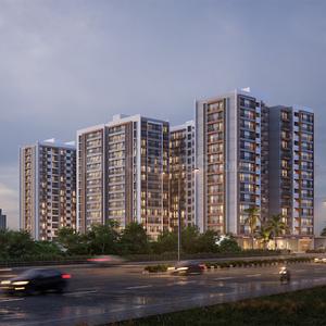 Image of 1757 Sq.ft 3 BHK Apartment / Flat for sale in Palanpur, Surat for Rs. 6565000