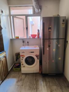 Kitchen Image of 1400 Sq.ft 3 BHK Apartment / Flat for rent in Ideal Enclave Phase 1, Rajarhat Kolkata for Rs. 45000