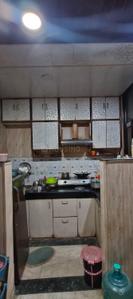 Kitchen Image of 550 Sq.ft 1 BHK Builder Floor for rent in Vaishali Ghaziabad for Rs. 19000