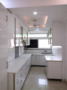Kitchen Image of 1900 Sq.ft 3 BHK Apartment / Flat for sale in Revanta Railway Line Staff Cghs by Revanta Multi State CGHS Ltd., Sector 19 Dwarka New Delhi for Rs. 30000000