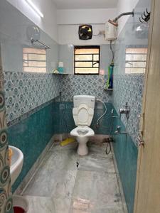 Bathroom Image of 1300 Sq.ft 3 BHK Apartment / Flat for sale in Kalikapur, EM Bypass Kolkata for Rs. 6000000